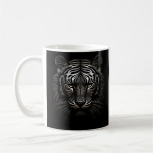 Laser-Gravur-Tigerkaffee-Tasse Kaffeetasse