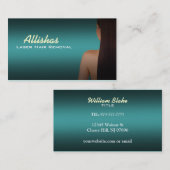 Laser-Haar-Abbau-Visitenkarten Visitenkarte (Vorne/Hinten)