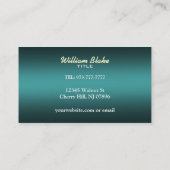 Laser-Haar-Abbau-Visitenkarten Visitenkarte (Rückseite)