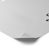 Laser-Haarpflaster-Frau im Handtuch Poster (Ecke)