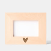 Laser-Herzbildrahmen Geätzte Rahmen (Vorderseite)