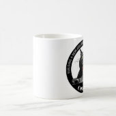 Laser-Katze von C4SS Herrschaft Kaffeetasse (Mittel)