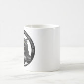 Laser-Katze von C4SS Herrschaft Kaffeetasse (Mittel)