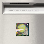 Laser-Katzen-Mooskörper-Magnet Magnet (In Situ (Geschirrspüler))
