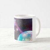 Laser-Katzen-Tasse Kaffeetasse (VorderseiteRechts)