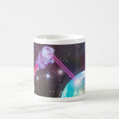 Laser-Katzen-Tasse Kaffeetasse (Mittel)