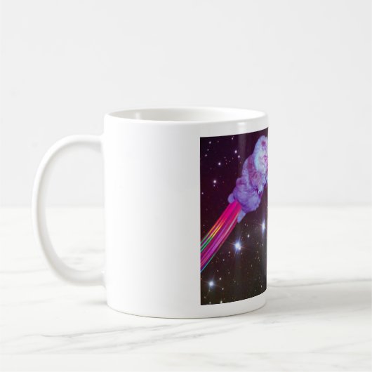 Laser-Katzen-Tasse Kaffeetasse (Links)