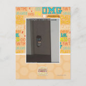 Laser Kitty Postkarte (Vorderseite)