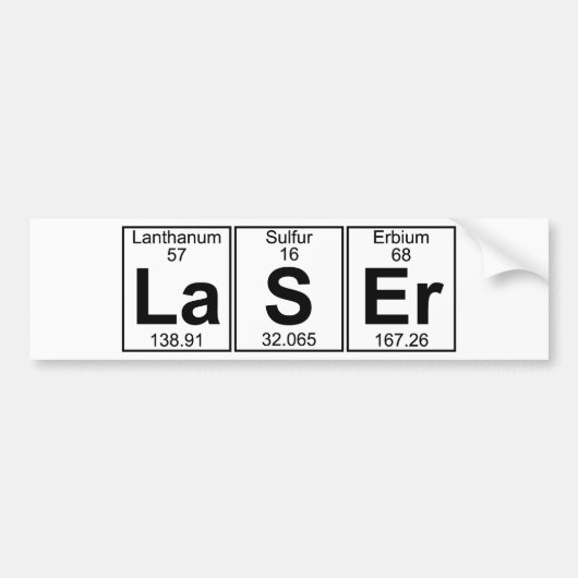 Laser (Laser) - voll Autoaufkleber (Vorne)