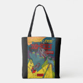 Laser Mit Augen Zombies mit Chainsaws Tote Bag Tasche (Rückseite)