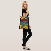 Laser Mit Augen Zombies mit Chainsaws Tote Bag Tasche (Am Model)
