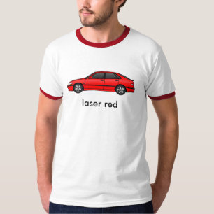 Laser ROTES -2002-9-3SE, Laser-Rot T-Shirt