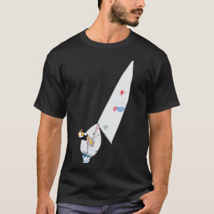 Laser Sailing Man T-Shirt