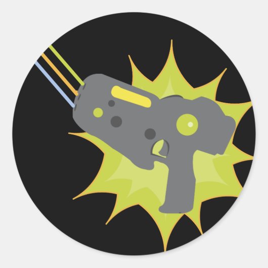 Laser Tag Aufkleber (Vorderseite)