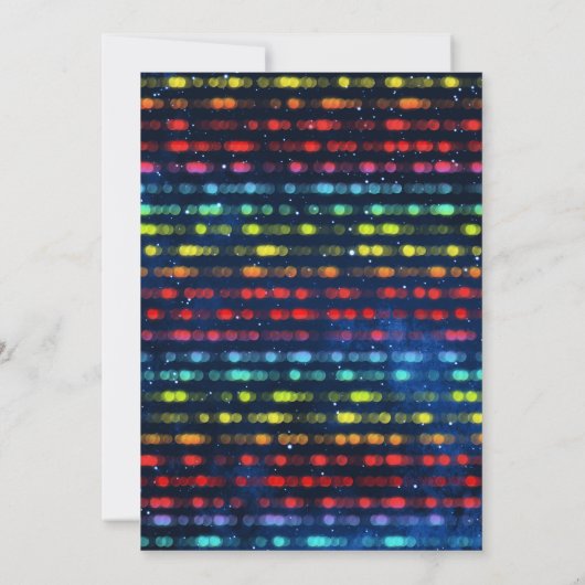 Laser Tag Battle Birthday Party Einladung (Rückseite)