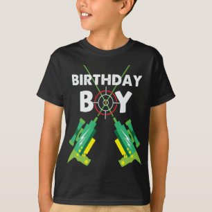 Laser Tag Birthday Boy Party Indoor Lasertag Game T-Shirt