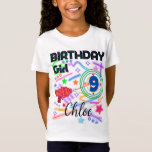 Laser Tag Birthday Girl Party farbenfrohe Matching T-Shirt<br><div class="desc">Genießen Sie den Geburtstag Ihrer Tochter,  Nichte,  Enkelin,  Patotin,  die dieses Design trägt und unvergessliche Momente an diesem besonderen Tag schafft. Treffen mit Freunden und Familie</div>