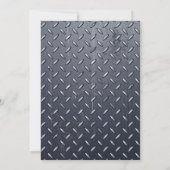 Laser Tag Boy Geburtstagsparty Einladung Grün Blau (Rückseite)