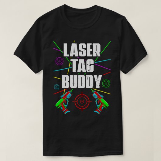 Laser Tag Buddy T-Shirt (Design vorne)