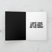 Laser Tag Custom Boys Geburtstagsgrüßen Karte (Innenseite)