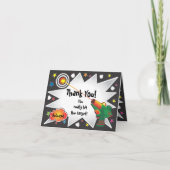 Laser Tag Danke Karte (Vorderseite)