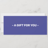 Laser Tag Geschenkgutschein Einladung (Rückseite)