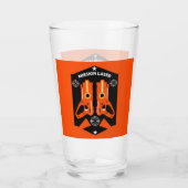 Laser-Tag-Kampfeinsatz Kinder Glas (Rückseite)