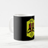 Laser Tag Kindergeburtstag 9 T - Shirt Kaffeetasse (Vorderseite Links)