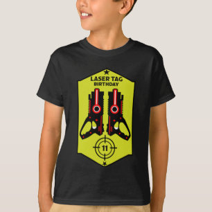 Laser Tag Kindergeburtstag Alter 11 T - Shirt