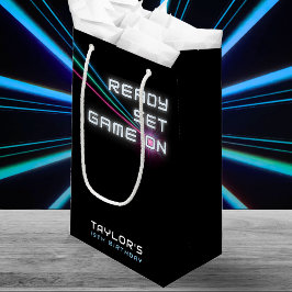 Laser Tag Neon Birthday Party Kleine Geschenktüte