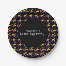 Laser Tag Neon Confetti Beams Glow Party Spaß