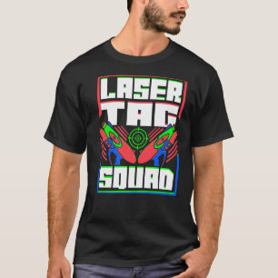 Laser Tag Squad Team Indoor Lasertag Lasertag Play T-Shirt