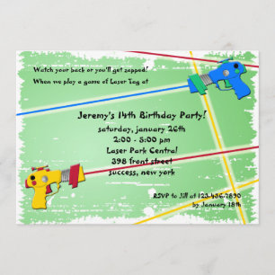 Laser-Umbau-Einladung Einladung