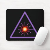Laser-Warnung Mousepad (Mit Mouse)
