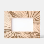 Lasergeätzter Bilderrahmen mit Palettendesign Geätzte Rahmen (Vorderseite)