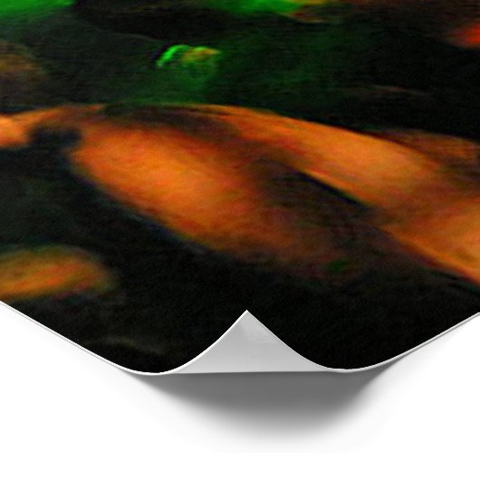 Laserlicht-Außenposter Poster (Ecke)