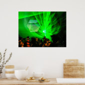 Laserlicht-Außenposter Poster (Küche)