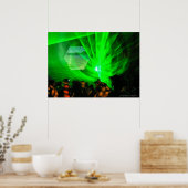Laserlicht-Außenposter Poster (Küche)