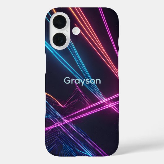 Laserlichter Case-Mate iPhone Hülle (Rückseite)