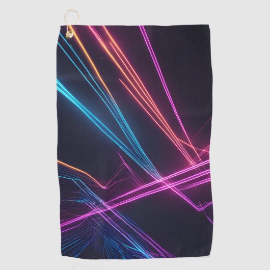 Laserlichter Golfhandtuch (Vorderseite)