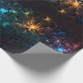 Laserlichtshow Geschenkpapier (Ecke)