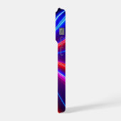 Laserlichtstrahlen iPhone Hülle (Linke Seite)
