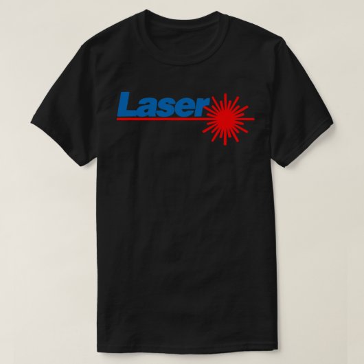 Laserlogo Klassischer T - Shirt (Design vorne)