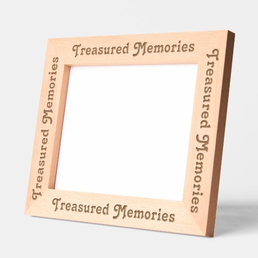 Laserrahmen "Treasured Erinnerungen" Geätzte Rahmen (Links)