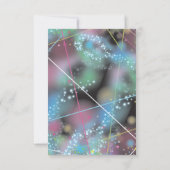 LASERS GLOT Bat Mitzvah Party Empfang Card Einladung (Rückseite)