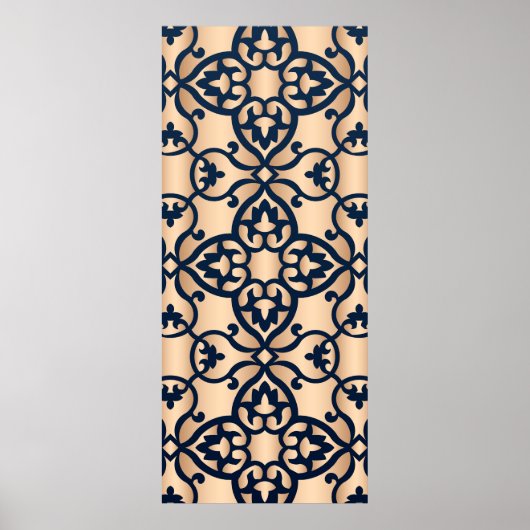 Laserschneidplatte Poster (Vorne)