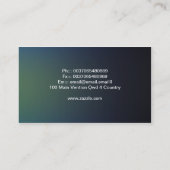 Laserstrom-Technologie-Visitenkarte Visitenkarte (Rückseite)