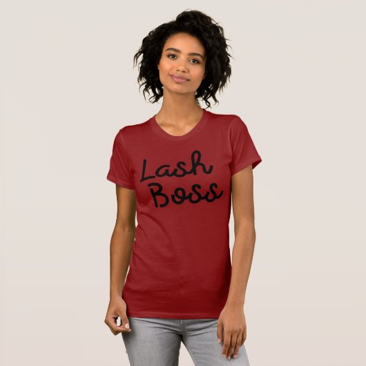 Lash Boss Babe T - Shirt (Vorne ganz)