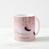 Lash Boss Long Lashes Rose Gold Drilling Gold Kaffeetasse (VorderseiteRechts)