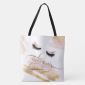 Lash Boss Makeup Eyebrow Eyes Lashes Rosa Tasche (Vorderseite)